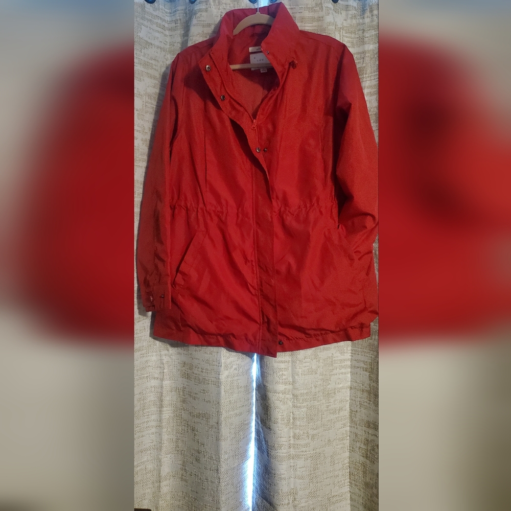Target A New Day Women's Red Rain Jacket